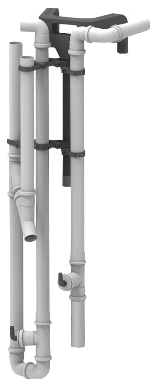 Juego de elevadores por aire (airlifts) de la STABI-KOM